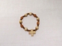10er Rosenkranz mit Holzperlen